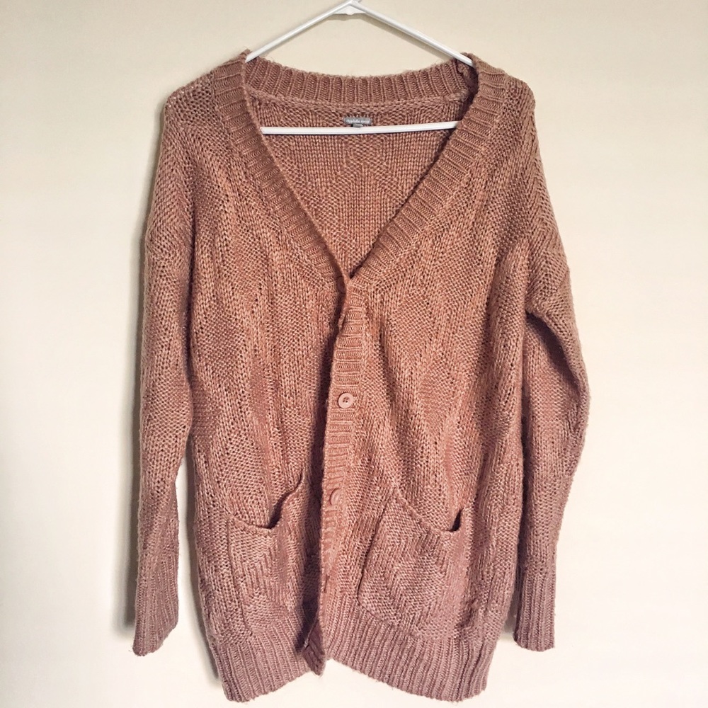Long Knit Charlotte Russe Cardigan